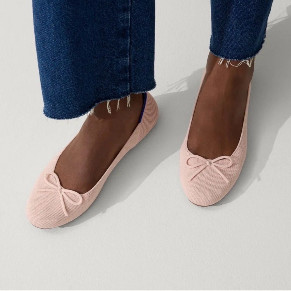 Rothy’s the Ballet Flat in Ballerina Pink - Picture 2 of 10